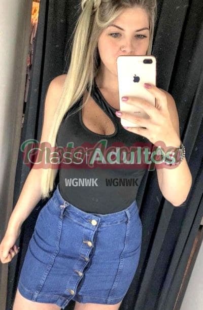 Acompanhante loira em Santos — Bárbara
