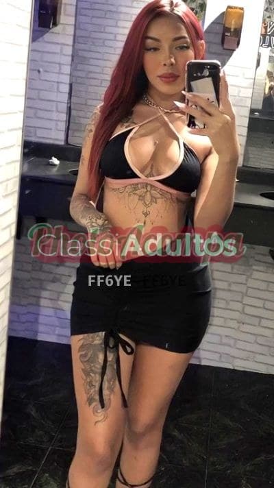 Acompanhante ruiva em Praia Grande