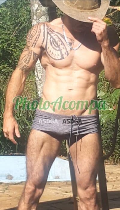 Acompanhante masculino em Jacareí — beijo na boca, foto 2 de David Palhaco