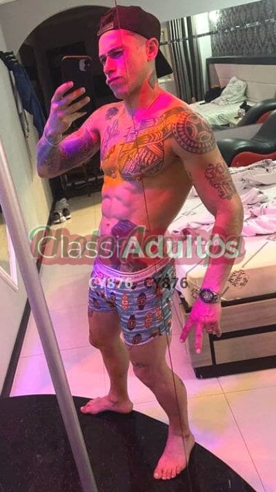 Acompanhante masculino imagem do anúncio em Santos — David Reymond