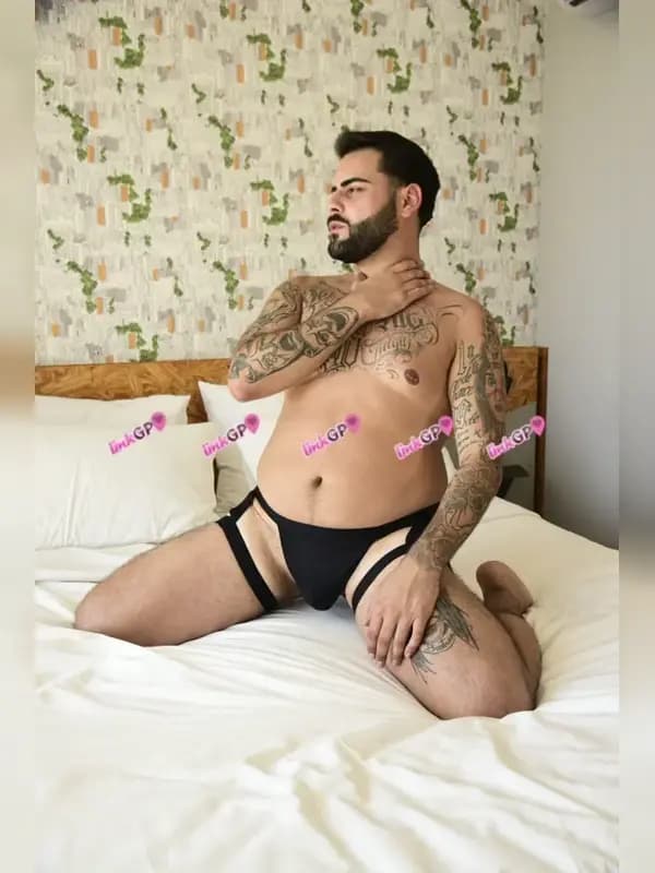 Foto 4: Acompanhante masculino em Bela Vista — atende casal, Hugo Tatuado
