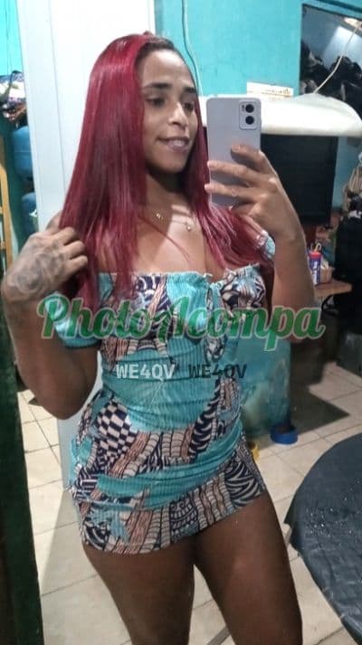 Foto 2: Travesti acompanhante em Santos — beijo na boca, Danyele Henrique Correia