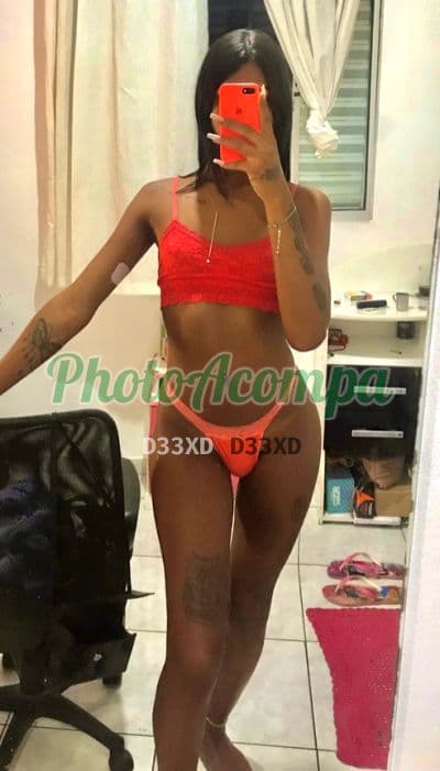 Travesti acompanhante em São Vicente com beijo grego (2) — Kainara