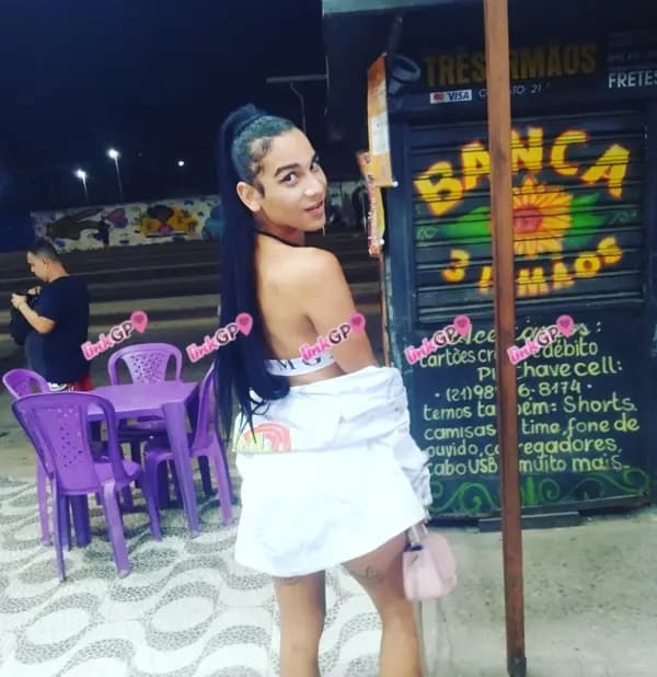 Travesti acompanhante cabelo liso em Rio de Janeiro (3) — Rebeca Fafadinha