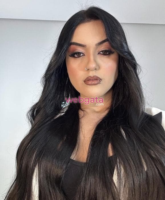Videochamada erótica com cabelo castanhos (7) — Biah