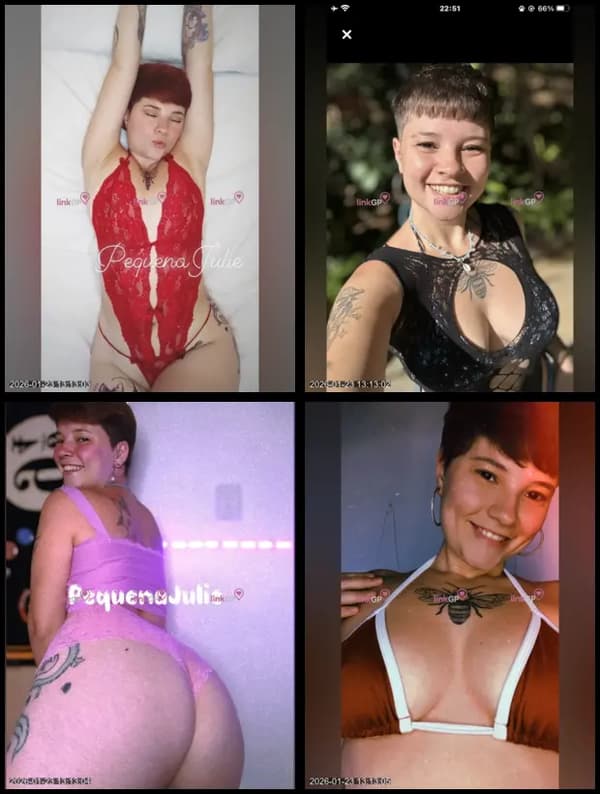 Foto 6: Videochamada erótica com imagem original — Pequenajulie